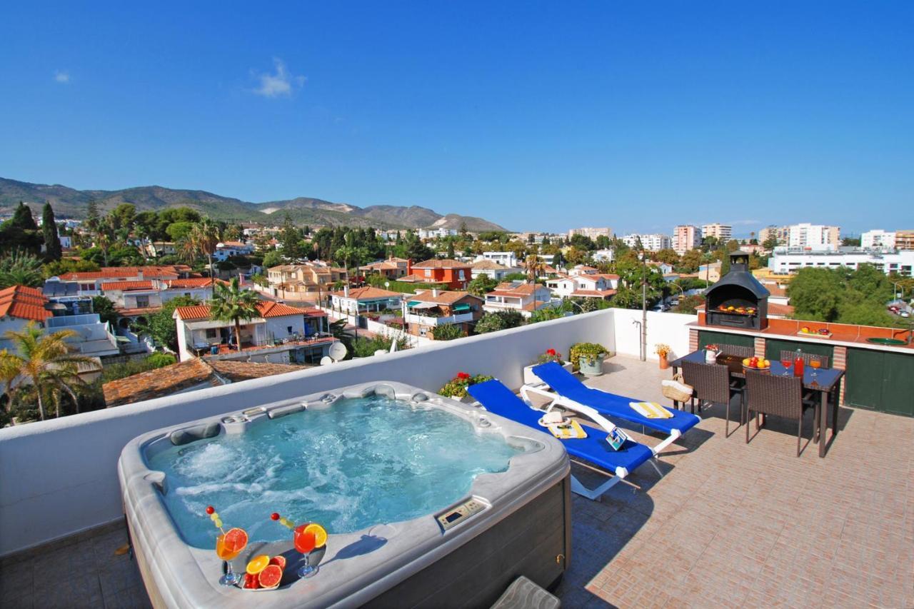 Isla De Benalmadena 1, Jacuzzi, 80M From The Sea, Ac, Bbq, Private Parking, Big Terrace Apartment ภายนอก รูปภาพ