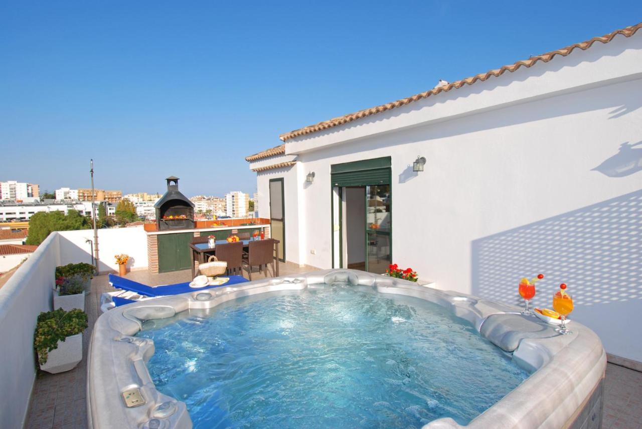 Isla De Benalmadena 1, Jacuzzi, 80M From The Sea, Ac, Bbq, Private Parking, Big Terrace Apartment ภายนอก รูปภาพ