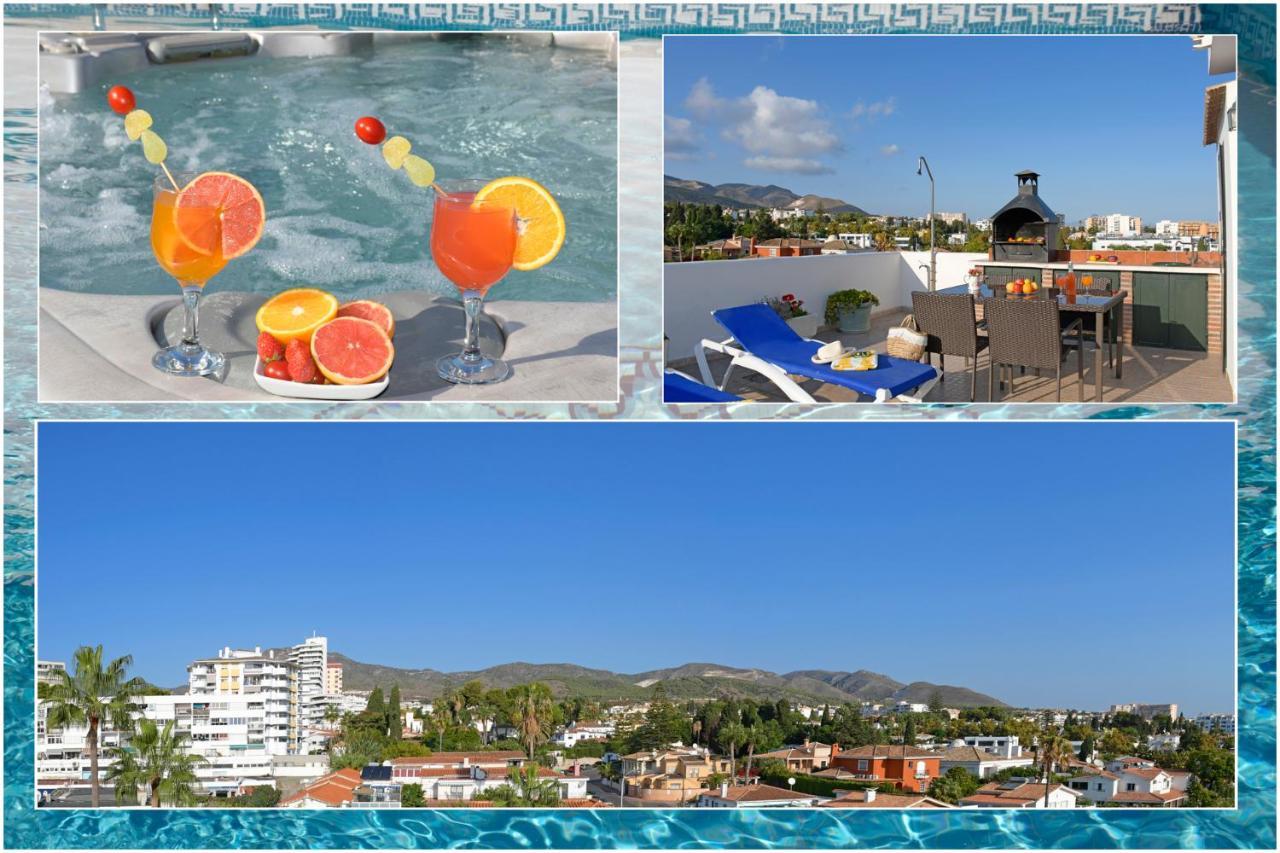 Isla De Benalmadena 1, Jacuzzi, 80M From The Sea, Ac, Bbq, Private Parking, Big Terrace Apartment ภายนอก รูปภาพ
