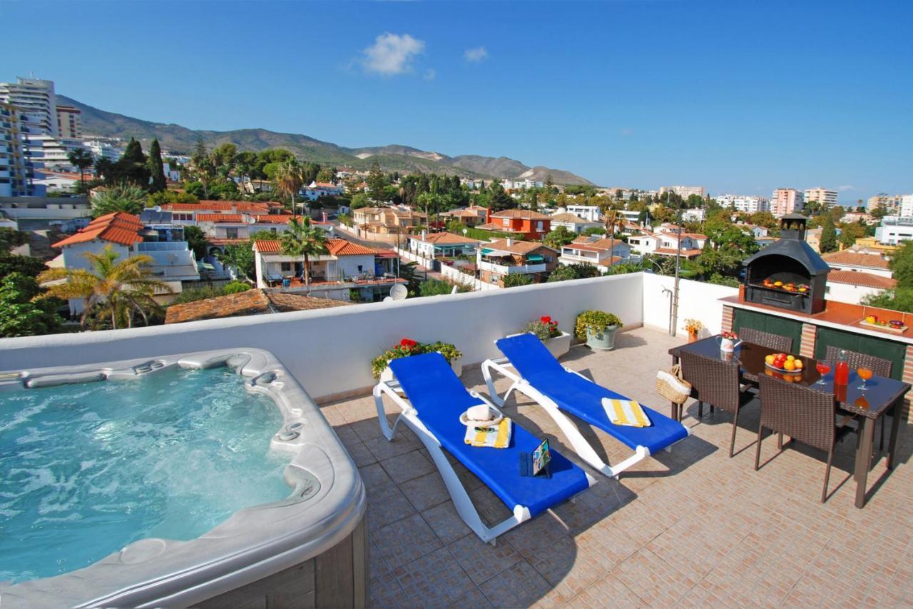 Isla De Benalmadena 1, Jacuzzi, 80M From The Sea, Ac, Bbq, Private Parking, Big Terrace Apartment ภายนอก รูปภาพ